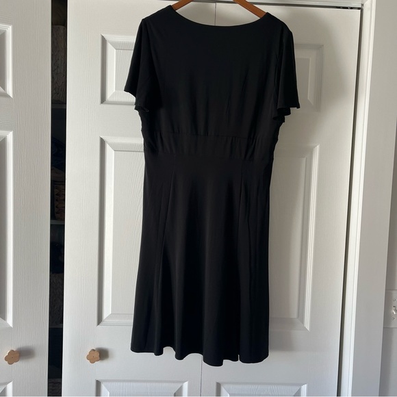 Chaps Black Dress Stretchy Size XL - Picture 4 of 4